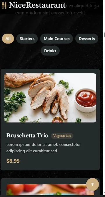 NiceRestaurant Mobile